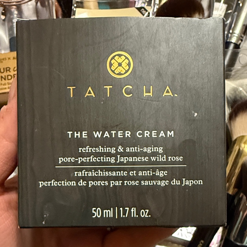 Tatcha The Water Cream - Black and Gold Packaging